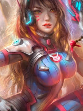 [Overwatch] D.VA 驾驶服合集_2446357