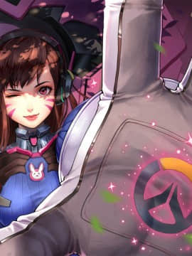 [Overwatch] D.VA 驾驶服合集_2376657