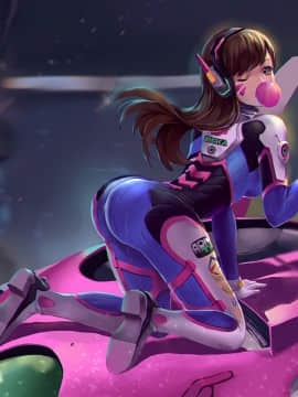 [Overwatch] D.VA 驾驶服合集_2415984
