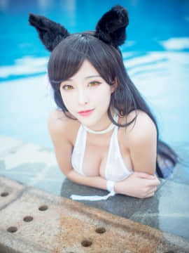 [清水由乃] Azur Lane Atago Swim suit_0019