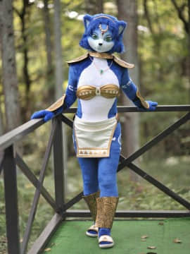 [Ayano Harumaki]  Krystal from Star Fox