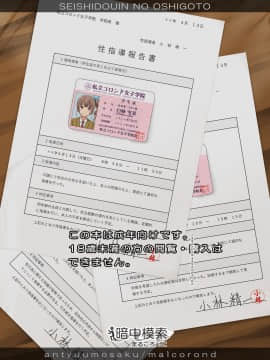 [牛肝菌汉化] [暗中模索 (まるころんど)] 性指導員のお仕事 [DL版]_38