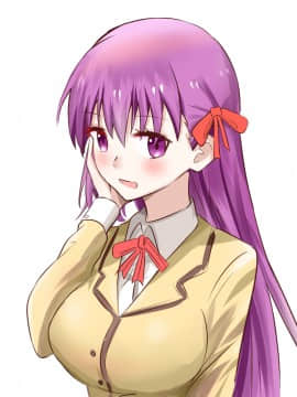 [明日香@憑依漫画描くすきの人] Sakura Skinsuit_01：02