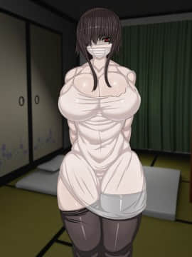 [まどろみ行灯] マスクの女が家に居る_058