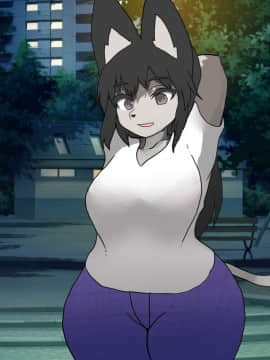 [肉包汉化组] [ウサウサギウサ (ねおしの)] 同族堕ちTransfur_077