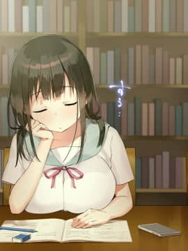 [七味まんぼう (スペースキャット)] 亡霊教師×巨乳生徒 夜の学校で追いつかれたら最後…._A_009