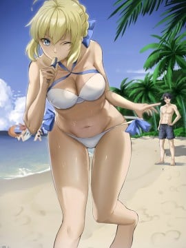 アルトリア・ペンドラゴン〔アーチャー〕_05：025_Saber_3