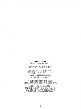 [脸肿汉化组] (C86) [PINSIZE Inc. (MITAONSYA)] 海のむこうの、そのむこう (艦隊これくしょん -艦これ-)_25