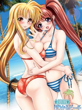 [新桥月白日语社] (C78) [メタボ喫茶異臭騒ぎ (いたちょう)] りりかるビーチ (魔法少女リリカルなのは)_01