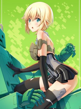 [绅士仓库汉化] [Pinacotheca (ピナケス)] 轟雷、充電が気になる! (フレームアームズ・ガール) [DL版]_02