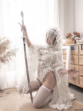 [蠢沫沫momo-] 尼尔纪元 白花嫁 (ニーア オートマタ)_12
