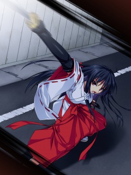 [邀邀妻个人汉化][ズガイコツマルダシ] 巫女落華 其の壱 椿姫編_b02_01