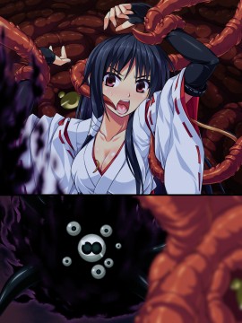 [邀邀妻个人汉化][ズガイコツマルダシ] 巫女落華 其の壱 椿姫編_b03_02