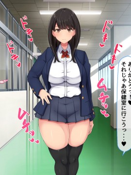 (同人CG集) [んほぉ痴態 (エマーソン)] 共学になった元男子校にチョロい性格の女の子がたった一人だけ入学したら…2_017