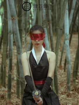 [理萬姬] 無慘！女武士竹林露出×放尿解禁_6