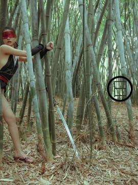 [理萬姬] 無慘！女武士竹林露出×放尿解禁_17