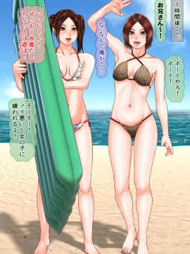 [IronSugar 'アイアンシュガー'] ギャルな妹の海旅行に同行したら童貞喪失する事になった話_061_061