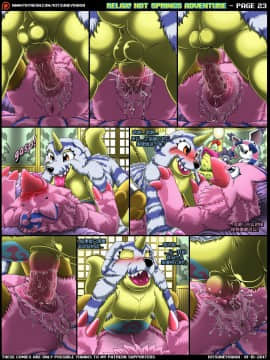 [Kitsune Youkai] Relax! Hot Springs Adventure (Digimon Adventure) [新桥月白日语社]_24