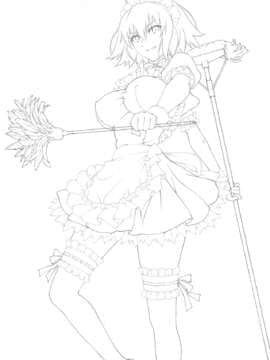 [黎欧x新桥月白日语社汉化] [ざっはとるて (森永らむね)] ご奉仕メイド邪ンヌちゃん (Fate╱Grand Order)_02