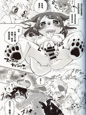 [虾皮汉化组] (けもケット8) [moffle (マボ)] もふもフル!_12
