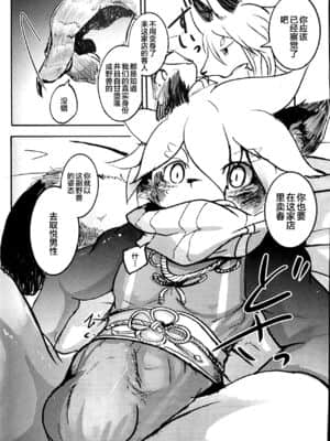 [逃亡者x新桥月白日语社汉化] (けもケット7) [のっぺら工房 (むじな)] 居残り狸の皮算用_000_020