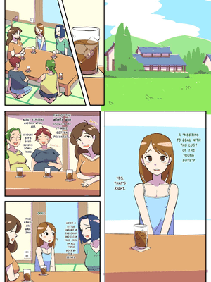 [ぎゅうまぎゅうま (ウマデュラ、ウシキング)] 人妻男の娘と性処理の集い [mysterymeat3英訳]_03