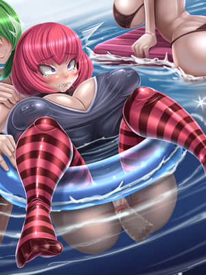 [もくぎゅうたん。 (涼御夜)] ショタ喰いビッチシスターズ～弟君の受難～_304__304