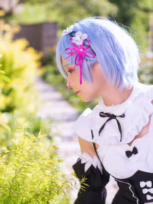 Kurumi クルミ - 戦うメイドの休憩日 (蕾姆)_rem052
