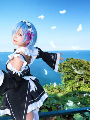 Kurumi クルミ - 戦うメイドの休憩日 (蕾姆)_rem056