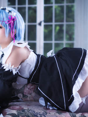 Kurumi クルミ - 戦うメイドの休憩日 (蕾姆)_rem098
