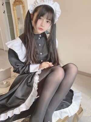 [桜井宁宁] 双马尾黑丝女仆_Coser@桜井宁宁-Vol.030-双马尾黑丝女仆-019