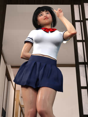 [BlackK studio(善次郎)] 忘れられない夏2~ セックス三昧の夏休み～女担任の家庭訪問と隣の女子高生シッターのあられもない痴態!?最後はおじいちゃんも我慢できなくて…?!_B002-4