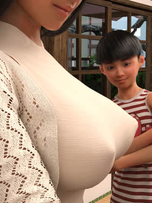 [BlackK studio(善次郎)] 忘れられない夏2~ セックス三昧の夏休み～女担任の家庭訪問と隣の女子高生シッターのあられもない痴態!?最後はおじいちゃんも我慢できなくて…?!_C003-3
