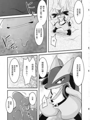 [悬赏大厅x新桥月白日语社汉化] (けもケット8) [BLACK FANG (両谷哉)] 屡の洞窟 (ポケットモンスター)_12_12