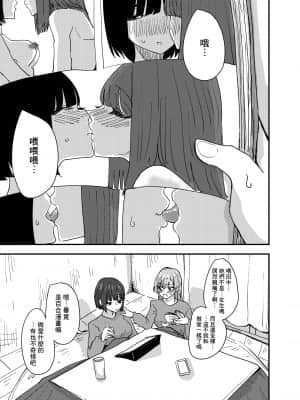 [アウェイ田] 大学の先輩とノリでキスしてたらその日の内に一線超えちゃった話 丨 與大學學姐接吻的那天我越界的故事 [沒有漢化]__003
