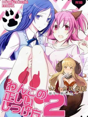 [v.v.t.m汉化组] (C85) [434 Not Found (isya)] わんこの正しいしつけ方2 (ドキドキ!プリキュア)