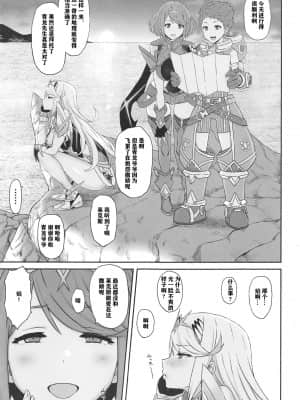 (COMIC1☆15) [ごむはち (ゴム)] 君と過ごす新たな世界 (ゼノブレイド2)[中国翻訳]_02