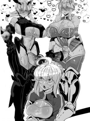 [黎欧x新桥月白日语社汉化] [Mr.way] アルトリアがアルトリアを犯すふたなりレズセックス (Fate╱Grand Order)_09