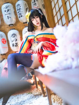 Momoko葵葵 大凤和服_016