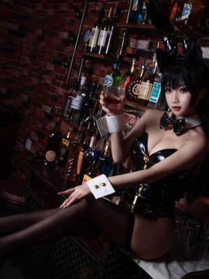 鬼畜瑶 - 黑色同人兔女郎_0006