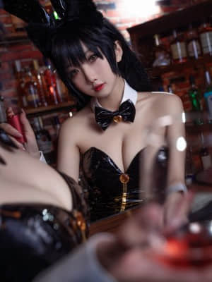 鬼畜瑶 - 黑色同人兔女郎_0014