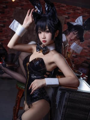 鬼畜瑶 - 黑色同人兔女郎_0015
