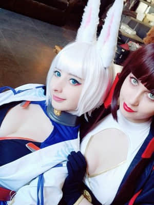 Mikomi Hokina & Gumiho Cosplay - Kaga X Akagi_103_20190223_121929