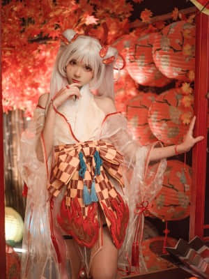 南桃Momoko-不知火和服_002