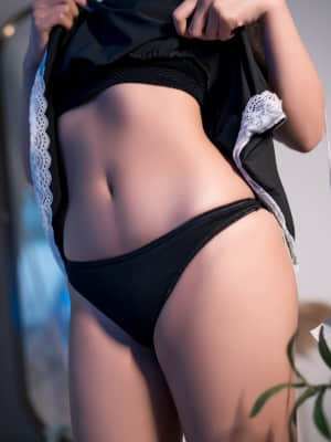 蠢沫沫-黑白女仆_026
