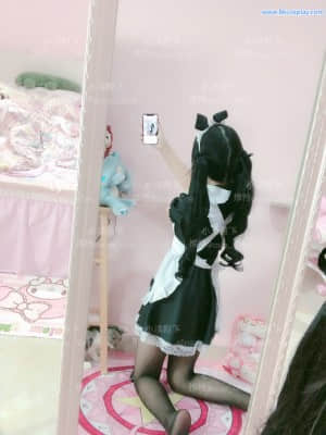 小清殿下 - 爱心女仆 Cute House maid +2 Videos_小清殿下 (18)