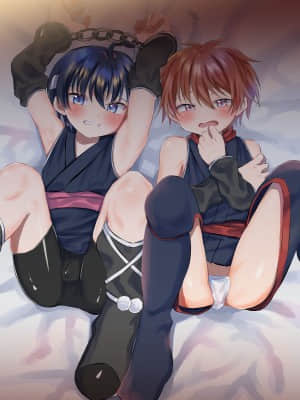 [迷幻仙域×新桥月白日语社] [ぺこ連盟 (こーすけぽけ)] 忍者少年調教日記-小太郎・半助編 2- [DL版]_48