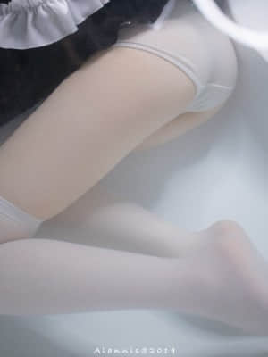 雪琪SAMA Vol.026 女仆水下版_017