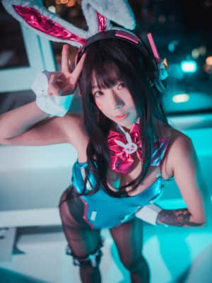 [DJAWA] D.Va Bunny Hop! - Maruemon_BunnyGirl (47)