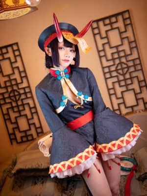 [CherryS (尊みを感じて桜井)] 酒呑童子 キョンシー_shuten_doji008